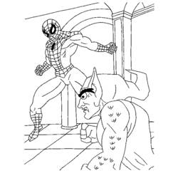 Dibujo para colorear: Spiderman (Superhéroes) #78832 - Dibujos para Colorear e Imprimir Gratis