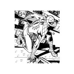 Dibujo para colorear: Spiderman (Superhéroes) #78840 - Dibujos para Colorear e Imprimir Gratis