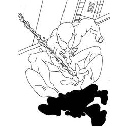 Dibujo para colorear: Spiderman (Superhéroes) #78842 - Dibujos para Colorear e Imprimir Gratis
