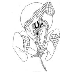 Dibujo para colorear: Spiderman (Superhéroes) #78865 - Dibujos para Colorear e Imprimir Gratis