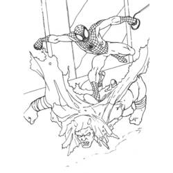 Dibujo para colorear: Spiderman (Superhéroes) #78876 - Dibujos para Colorear e Imprimir Gratis