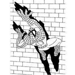 Dibujo para colorear: Spiderman (Superhéroes) #78901 - Dibujos para Colorear e Imprimir Gratis