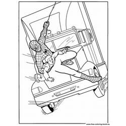 Dibujo para colorear: Spiderman (Superhéroes) #78913 - Dibujos para Colorear e Imprimir Gratis