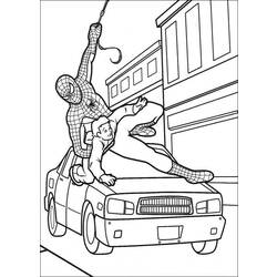 Dibujo para colorear: Spiderman (Superhéroes) #78930 - Dibujos para Colorear e Imprimir Gratis