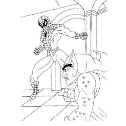 Dibujo para colorear: Spiderman (Superhéroes) #78949 - Dibujos para Colorear e Imprimir Gratis