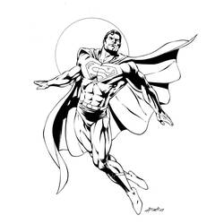 Dibujo para colorear: Superman (Superhéroes) #83615 - Dibujos para colorear