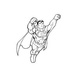 Dibujo para colorear: Superman (Superhéroes) #83627 - Dibujos para colorear