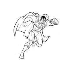 Dibujo para colorear: Superman (Superhéroes) #83628 - Dibujos para colorear