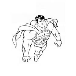 Dibujo para colorear: Superman (Superhéroes) #83639 - Dibujos para colorear