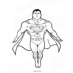 Dibujo para colorear: Superman (Superhéroes) #83655 - Dibujos para colorear