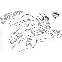 Dibujo para colorear: Superman (Superhéroes) #83672 - Dibujos para colorear