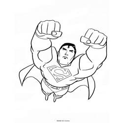 Dibujo para colorear: Superman (Superhéroes) #83675 - Dibujos para colorear