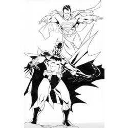 Dibujo para colorear: Superman (Superhéroes) #83684 - Dibujos para colorear