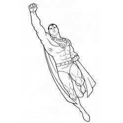 Dibujo para colorear: Superman (Superhéroes) #83727 - Dibujos para colorear
