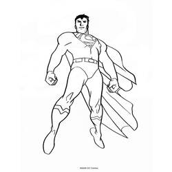 Dibujo para colorear: Superman (Superhéroes) #83739 - Dibujos para colorear