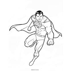 Dibujo para colorear: Superman (Superhéroes) #83833 - Dibujos para colorear