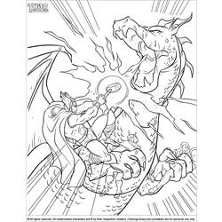 Dibujo para colorear: Thor (Superhéroes) #75830 - Dibujos para Colorear e Imprimir Gratis