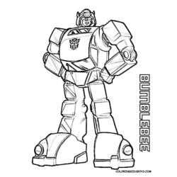 Dibujo para colorear: Transformers (Superhéroes) #75085 - Dibujos para colorear