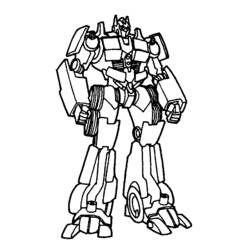 Dibujo para colorear: Transformers (Superhéroes) #75092 - Dibujos para Colorear e Imprimir Gratis