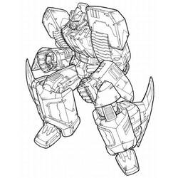 Dibujo para colorear: Transformers (Superhéroes) #75124 - Dibujos para Colorear e Imprimir Gratis
