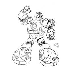 Dibujo para colorear: Transformers (Superhéroes) #75138 - Dibujos para Colorear e Imprimir Gratis