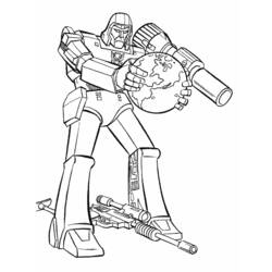 Dibujo para colorear: Transformers (Superhéroes) #75140 - Dibujos para Colorear e Imprimir Gratis
