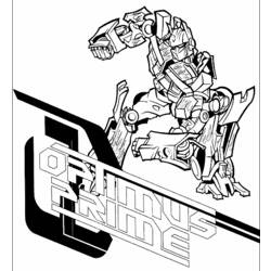 Dibujo para colorear: Transformers (Superhéroes) #75150 - Dibujos para Colorear e Imprimir Gratis