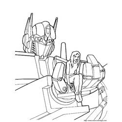 Dibujo para colorear: Transformers (Superhéroes) #75163 - Dibujos para Colorear e Imprimir Gratis