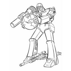 Dibujo para colorear: Transformers (Superhéroes) #75166 - Dibujos para Colorear e Imprimir Gratis