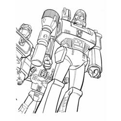 Dibujo para colorear: Transformers (Superhéroes) #75173 - Dibujos para Colorear e Imprimir Gratis