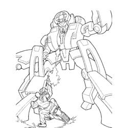 Dibujo para colorear: Transformers (Superhéroes) #75174 - Dibujos para Colorear e Imprimir Gratis