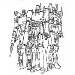 Dibujo para colorear: Transformers (Superhéroes) #75179 - Dibujos para Colorear e Imprimir Gratis