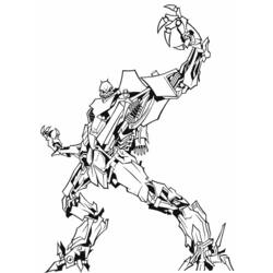 Dibujo para colorear: Transformers (Superhéroes) #75195 - Dibujos para Colorear e Imprimir Gratis