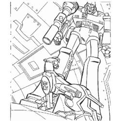 Dibujo para colorear: Transformers (Superhéroes) #75199 - Dibujos para Colorear e Imprimir Gratis