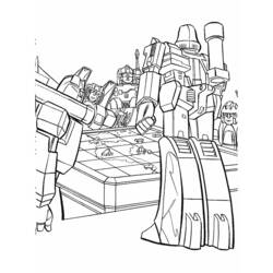 Dibujo para colorear: Transformers (Superhéroes) #75202 - Dibujos para Colorear e Imprimir Gratis