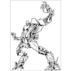 Dibujo para colorear: Transformers (Superhéroes) #75213 - Dibujos para Colorear e Imprimir Gratis