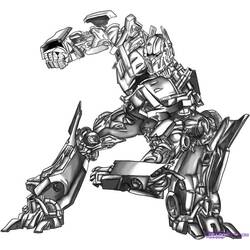 Dibujo para colorear: Transformers (Superhéroes) #75220 - Dibujos para colorear