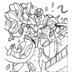 Dibujo para colorear: Transformers (Superhéroes) #75223 - Dibujos para Colorear e Imprimir Gratis