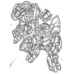 Dibujo para colorear: Transformers (Superhéroes) #75227 - Dibujos para Colorear e Imprimir Gratis