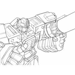 Dibujo para colorear: Transformers (Superhéroes) #75254 - Dibujos para Colorear e Imprimir Gratis