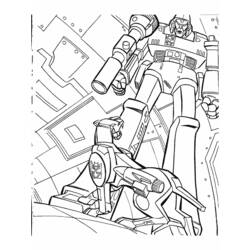 Dibujo para colorear: Transformers (Superhéroes) #75256 - Dibujos para Colorear e Imprimir Gratis
