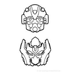 Dibujo para colorear: Transformers (Superhéroes) #75257 - Dibujos para Colorear e Imprimir Gratis