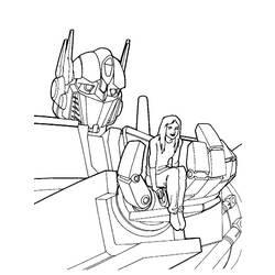 Dibujo para colorear: Transformers (Superhéroes) #75274 - Dibujos para Colorear e Imprimir Gratis