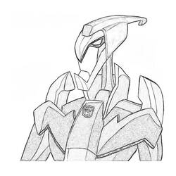 Dibujo para colorear: Transformers (Superhéroes) #75288 - Dibujos para Colorear e Imprimir Gratis