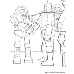 Dibujo para colorear: Transformers (Superhéroes) #75302 - Dibujos para Colorear e Imprimir Gratis