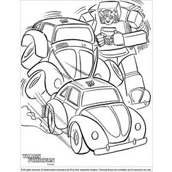 Dibujo para colorear: Transformers (Superhéroes) #75312 - Dibujos para Colorear e Imprimir Gratis