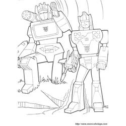 Dibujo para colorear: Transformers (Superhéroes) #75314 - Dibujos para Colorear e Imprimir Gratis