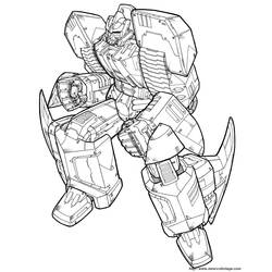 Dibujo para colorear: Transformers (Superhéroes) #75318 - Dibujos para Colorear e Imprimir Gratis