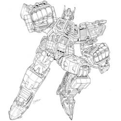 Dibujo para colorear: Transformers (Superhéroes) #75319 - Dibujos para Colorear e Imprimir Gratis