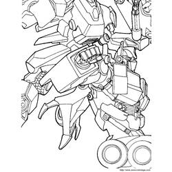 Dibujo para colorear: Transformers (Superhéroes) #75322 - Dibujos para Colorear e Imprimir Gratis